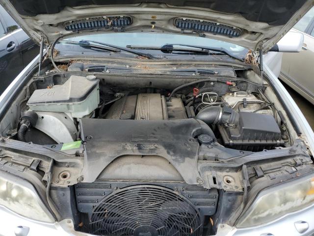 5UXFA13584LU43200 - 2004 BMW X5 3.0I GRAY photo 12