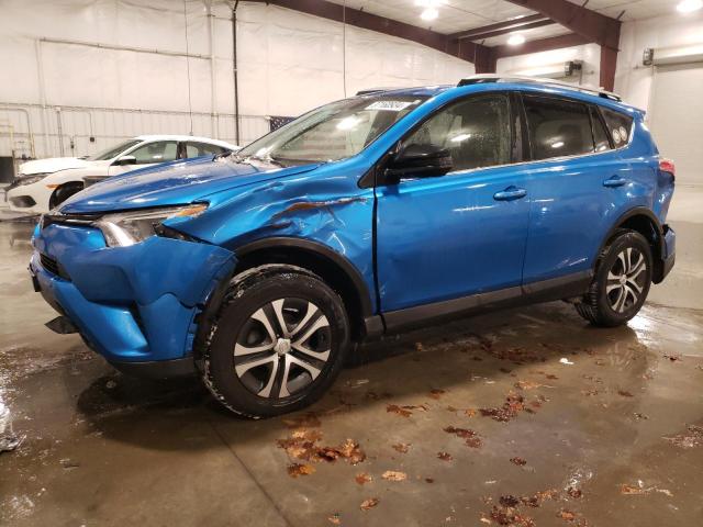 JTMBFREV6HJ707500 - 2017 TOYOTA RAV4 LE BLUE photo 1