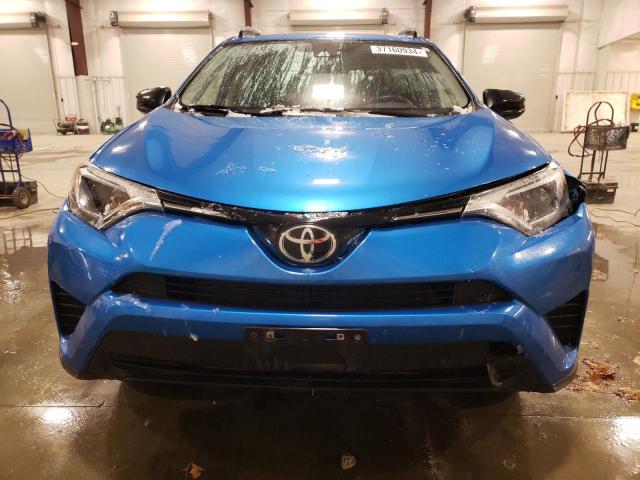 JTMBFREV6HJ707500 - 2017 TOYOTA RAV4 LE BLUE photo 5