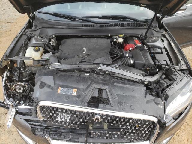 3LN6L5FC4HR631695 - 2017 LINCOLN MKZ RESERVE ნაცრისფერი ფოტო 11