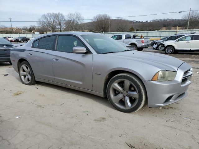 2B3CL5CT8BH520499 - 2011 DODGE CHARGER R/T SILVER photo 4