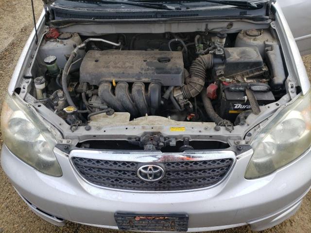 1NXBR32E85Z566914 - 2005 TOYOTA COROLLA CE SILVER photo 11