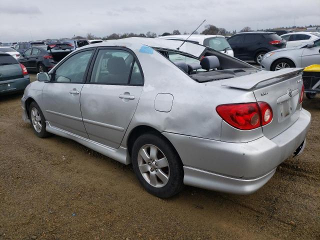 1NXBR32E85Z566914 - 2005 TOYOTA COROLLA CE SILVER photo 2