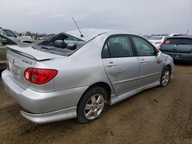 1NXBR32E85Z566914 - 2005 TOYOTA COROLLA CE SILVER photo 3