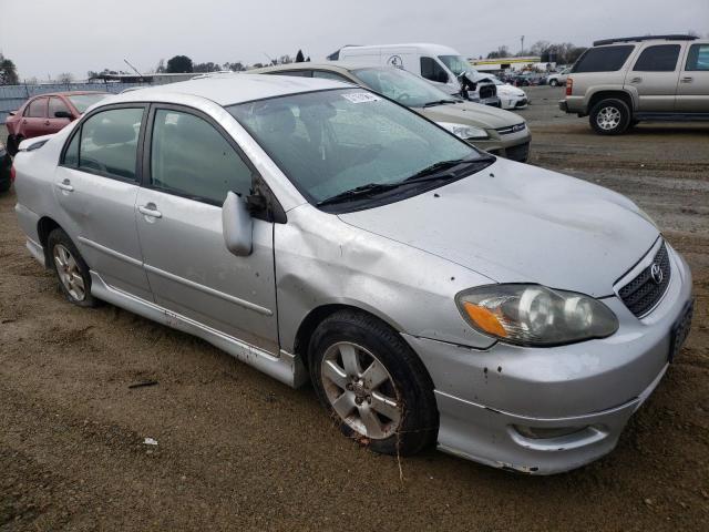 1NXBR32E85Z566914 - 2005 TOYOTA COROLLA CE SILVER photo 4