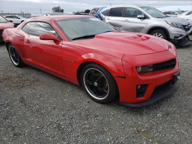 2G1FF1ED2B9150266 - 2011 CHEVROLET CAMARO LT RED photo 4