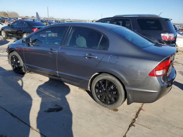 2HGFA1F53AH330911 - 2010 HONDA CIVIC LX GRAY photo 2