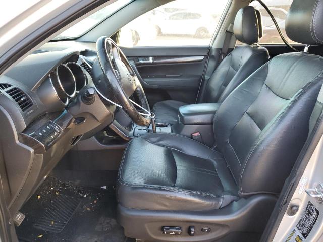 5XYKU4A28BG040280 - 2011 KIA SORENTO EX SILVER photo 7