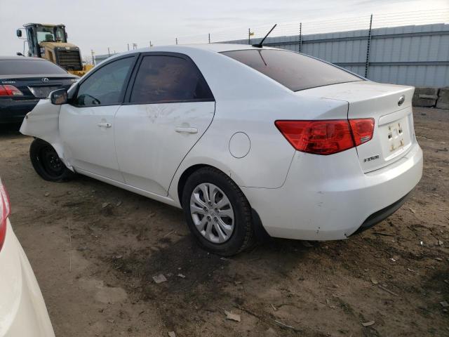 KNAFU4A27C5573021 - 2012 KIA FORTE EX WHITE photo 2