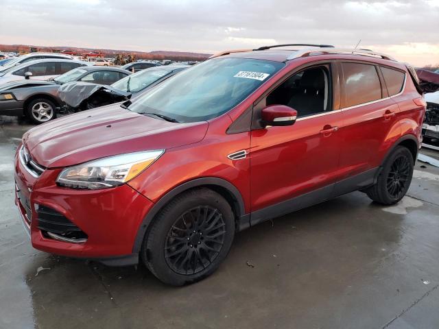 1FMCU0J95DUA24190 - 2013 FORD ESCAPE TITANIUM RED photo 1