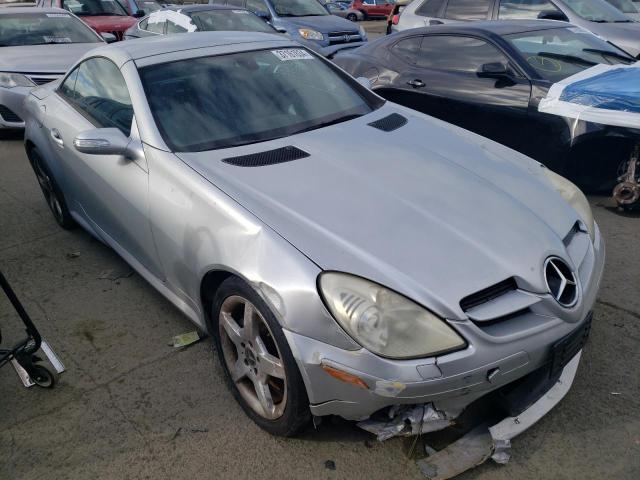 WDBWK56F35F028763 - 2005 MERCEDES-BENZ SLK 350 SILVER photo 4