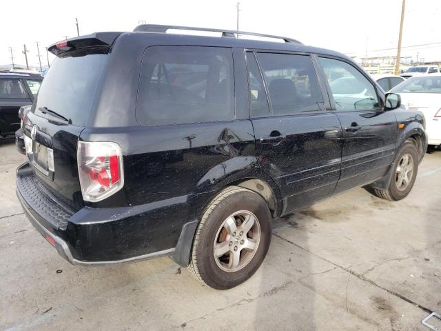 5FNYF28318B026129 - 2008 HONDA PILOT SE BLACK photo 3