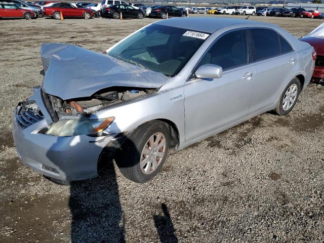 4T1BB46KX8U035065 - 2008 TOYOTA CAMRY HYBRID SILVER photo 1