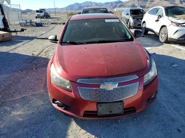 1G1PF5SC1C7150527 - 2012 CHEVROLET CRUZE LT RED photo 5