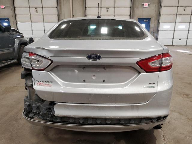 3FA6P0HR9DR250373 - 2013 FORD FUSION SE SILVER photo 6