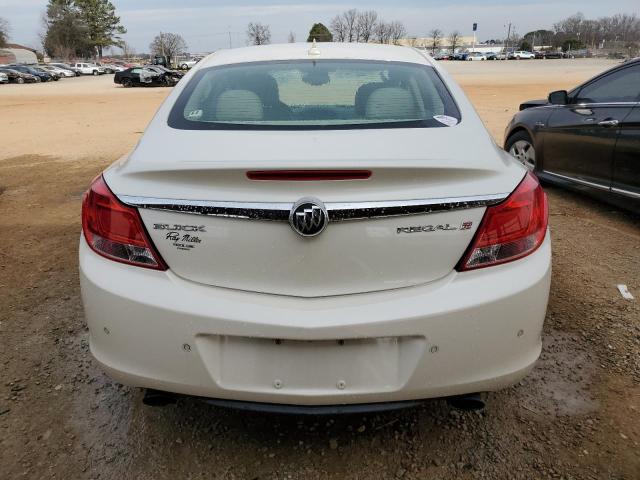 2G4GS5EV8D9140461 - 2013 BUICK REGAL PREMIUM WHITE photo 6