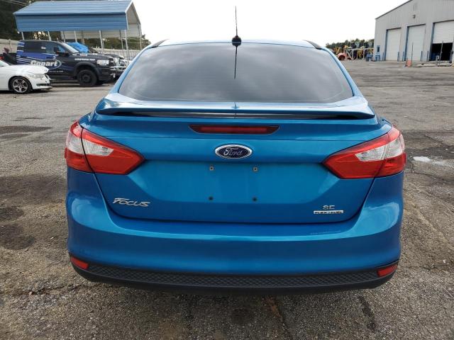 1FADP3F23EL159808 - 2014 FORD FOCUS SE BLUE photo 6