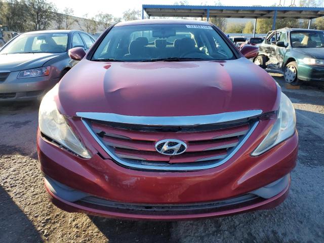 5NPEB4AC5EH884429 - 2014 HYUNDAI SONATA GLS RED photo 5