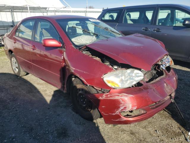 1NXBR32E65Z480291 - 2005 TOYOTA COROLLA CE RED photo 4