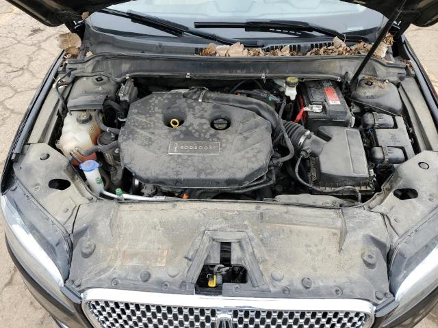3LN6L5F90HR602330 - 2017 LINCOLN MKZ RESERVE შავი ფოტო 11