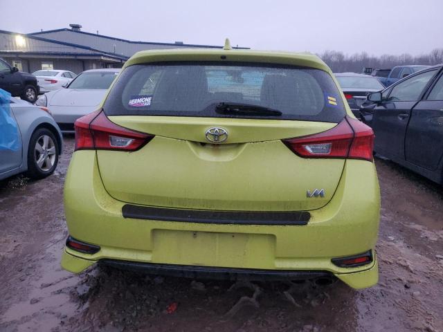 JTNKARJE3JJ566357 - 2018 TOYOTA COROLLA IM YELLOW photo 6