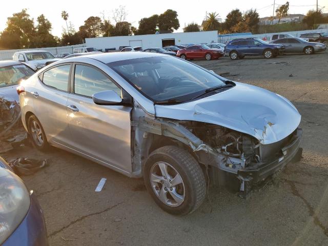 5NPDH4AE4FH550129 - 2015 HYUNDAI ELANTRA SE SILVER photo 4