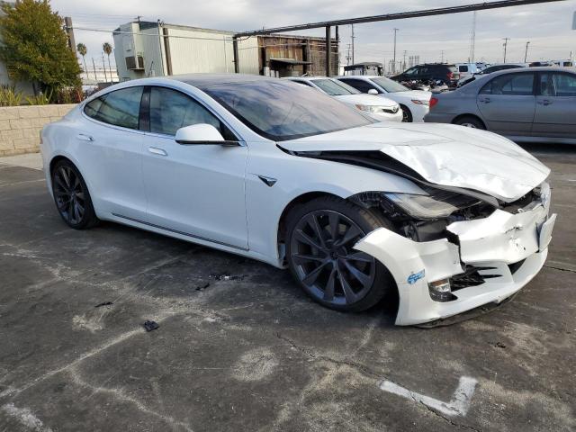5YJSA1E25LF415648 - 2020 TESLA MODEL S თეთრი ფოტო 4