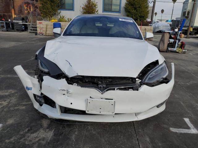 5YJSA1E25LF415648 - 2020 TESLA MODEL S თეთრი ფოტო 5