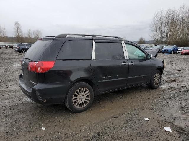 5TDZK22C68S169484 - 2008 TOYOTA SIENNA XLE BLACK photo 3