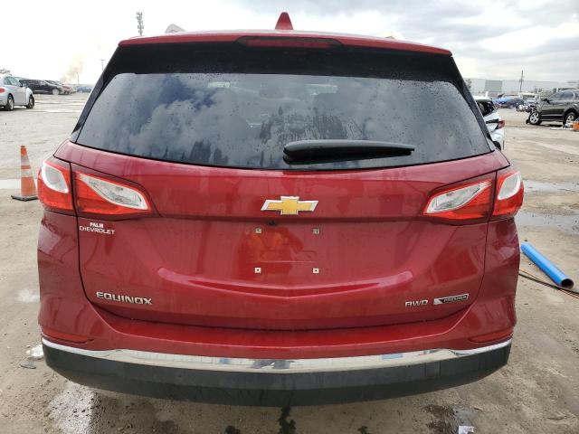 3GNAXVEV0JS569918 - 2018 CHEVROLET EQUINOX PREMIER RED photo 6