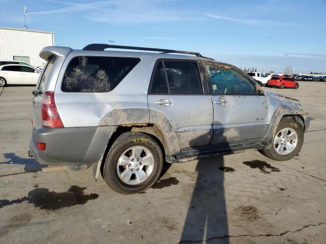 JTEBU14R838002107 - 2003 TOYOTA 4RUNNER SR5 SILVER photo 3