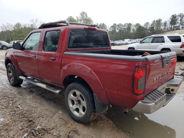 1N6ED27T94C455937 - 2004 NISSAN FRONTIER CREW CAB XE V6 BURGUNDY photo 2