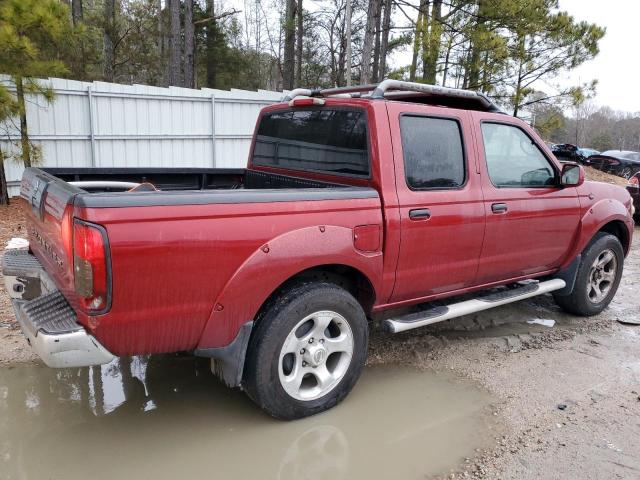 1N6ED27T94C455937 - 2004 NISSAN FRONTIER CREW CAB XE V6 BURGUNDY photo 3