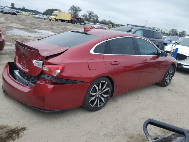 1G1ZG5ST7MF046136 - 2021 CHEVROLET MALIBU RS წითელი ფოტო 3