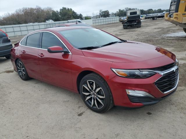 1G1ZG5ST7MF046136 - 2021 CHEVROLET MALIBU RS წითელი ფოტო 4