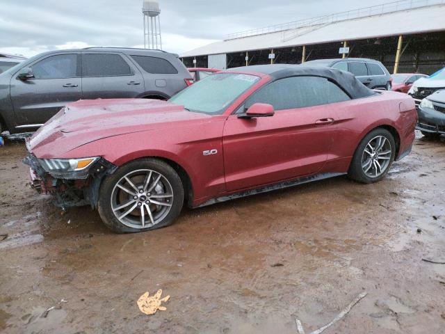 1FATP8FF0F5434844 - 2015 FORD MUSTANG GT BURGUNDY photo 1