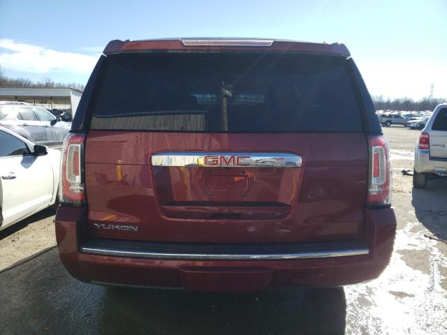 1GKS1CKJ2JR311914 - 2018 GMC YUKON DENALI RED photo 6