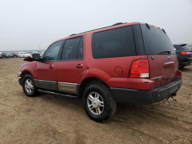 1FMRU15W24LB66163 - 2004 FORD EXPEDITION XLT RED photo 2