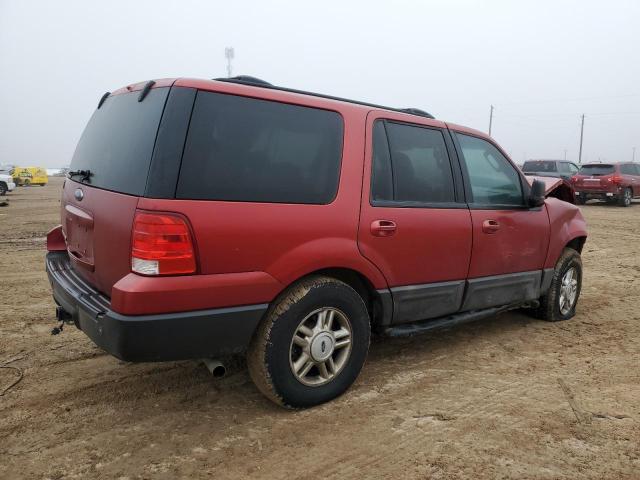 1FMRU15W24LB66163 - 2004 FORD EXPEDITION XLT RED photo 3