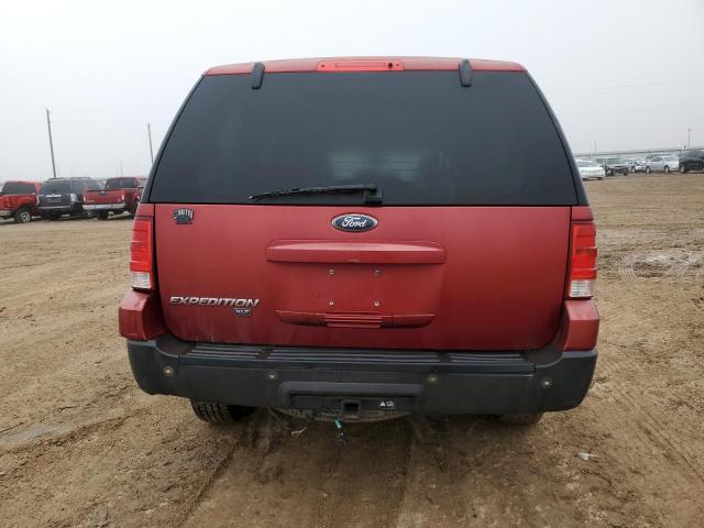 1FMRU15W24LB66163 - 2004 FORD EXPEDITION XLT RED photo 6