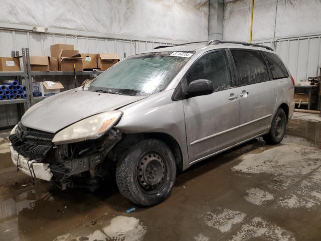 5TDZA23C84S016469 - 2004 TOYOTA SIENNA CE SILVER photo 1