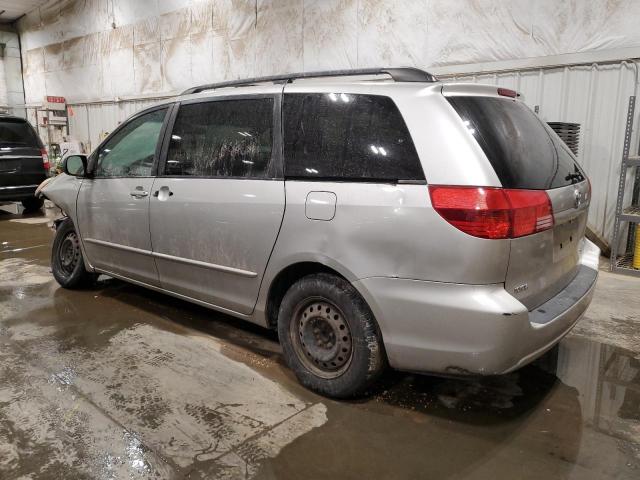 5TDZA23C84S016469 - 2004 TOYOTA SIENNA CE SILVER photo 2