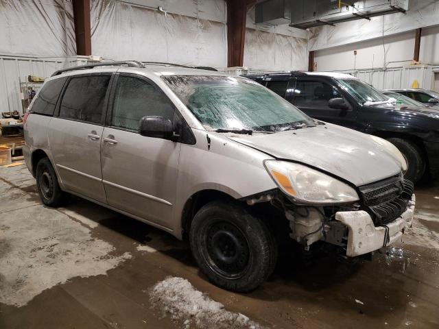 5TDZA23C84S016469 - 2004 TOYOTA SIENNA CE SILVER photo 4