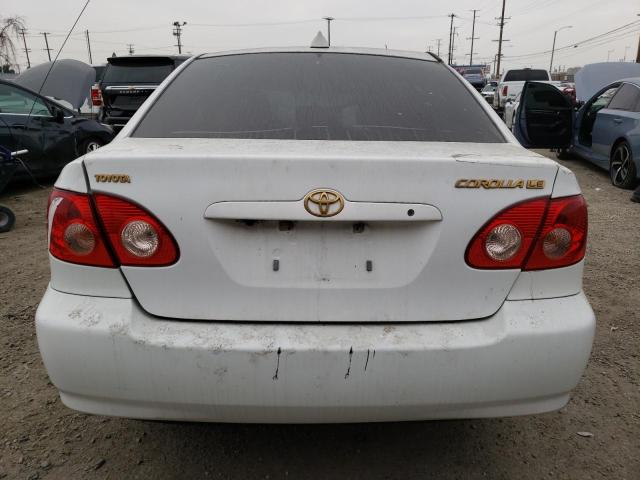 1NXBR32E55Z437769 - 2005 TOYOTA COROLLA CE WHITE photo 6