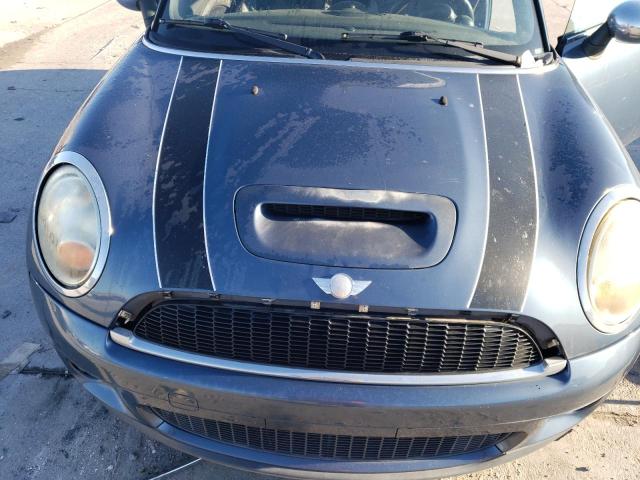 WMWMS33549TY07960 - 2009 MINI COOPER S BLUE photo 11