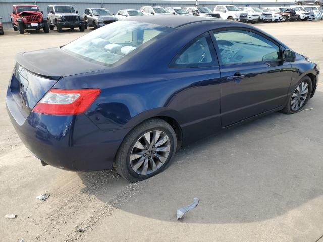 2HGFG12899H502420 - 2009 HONDA CIVIC EX BLUE photo 3