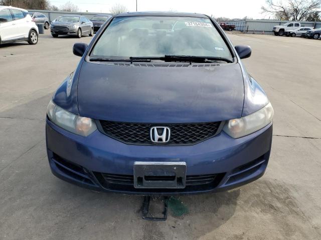 2HGFG12899H502420 - 2009 HONDA CIVIC EX BLUE photo 5