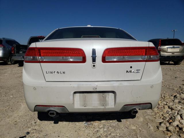 3LNHL2GC8BR760536 - 2011 LINCOLN MKZ WHITE photo 6