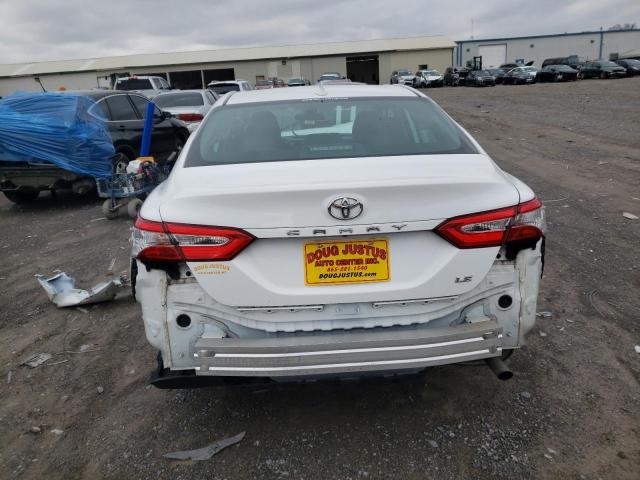 4T1B11HKXKU254761 - 2019 TOYOTA CAMRY L WHITE photo 6