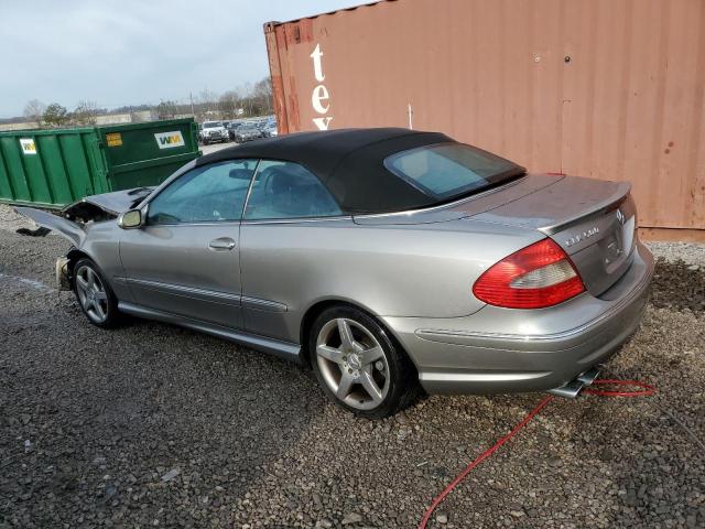 WDBTK75G46T066837 - 2006 MERCEDES-BENZ CLK 500 SILVER photo 2